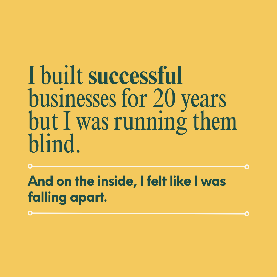 Selling Sustainability - I built successful businesses for 20 years but I was running them blind - strategy by Claire Goldsworthy
